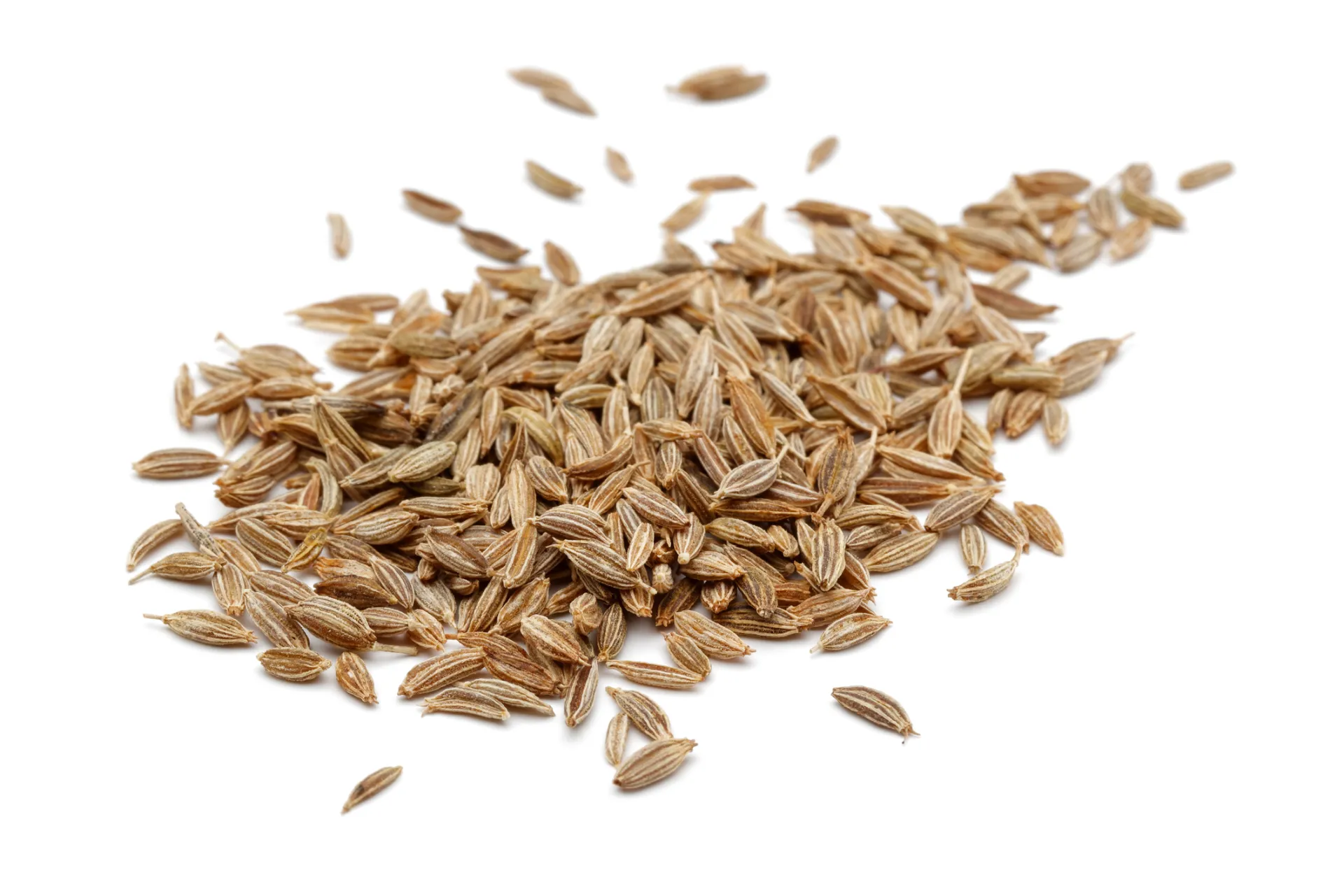 Pile of cumin seeds